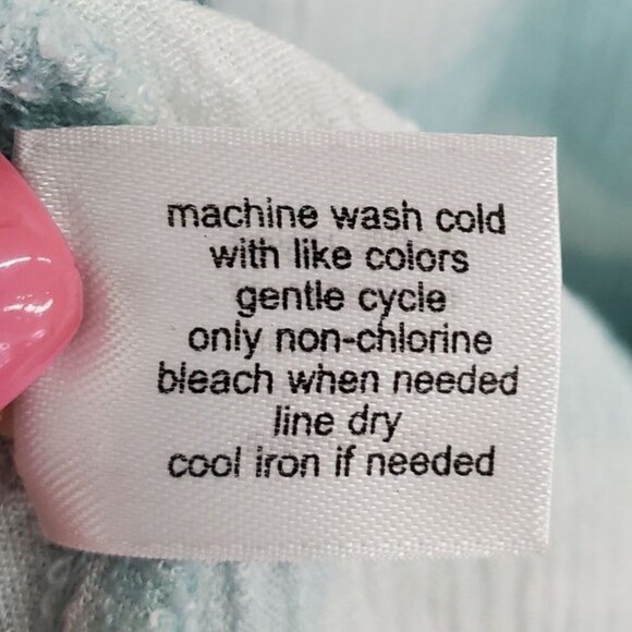 Lane Bryant Button Front Blouse Plus 26/28 Blue‎ White Boho Tie Dye Lightweight - Picture 12 of 15